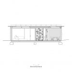 Das »movable house« von Rahbaran Hürzeler Architekten. Schnitt. Zeichnung: Rahbaran Hürzeler Architekten