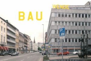 Bestandsbauten im »Zukunft Bau Pop-up Campus« in Aachen