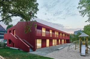 Kita im Park in Stuttgart - Gewinner beim Caparol-Architekturpreis