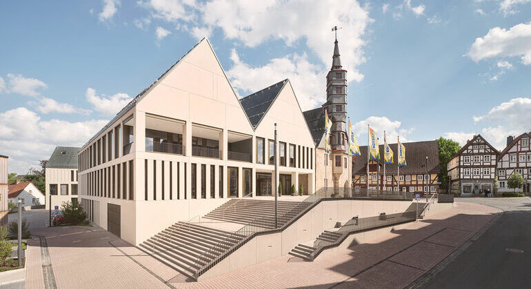 Rathaus Korbach, Finalist beim Deutschen Nachhaltigkeitspreis Architektur