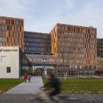 Frankfurt School of Finance & Management, Frankfurt. Architekt: Henning Larsen, MOW Architekten. Bild: Huffton + Crow