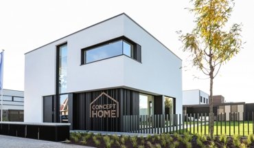 Ein neu erbautes Einfamilienhaus in Waregem, Belgien, dient als Testgebäude für energieeffizientes, komfortables und gesundes Wohnen. Bild: Renson