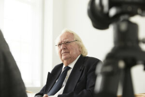Architekt Richard Meier bei der Verleihung Badischer Architekturpreis