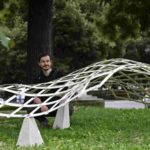 Mini-Pavillondach aus 3D-Formen