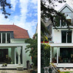 Tiny Haus im Haus: Anbau und Aufstockung eines Einfamilienhauses, Köln