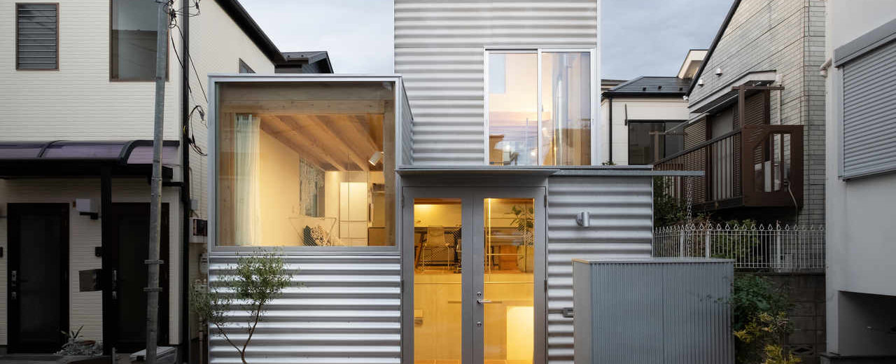Minihaus in Tokio von Unemori Architects als urbane Nachverdichtung