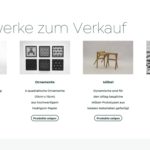 Webshop der TU Graz für Kunst- und Designobjekte