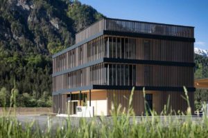 Bürogebäude Theurl in Steinfeld von ATP Architekten, Gewinner beim Holzbaupreis Kärnten 2021