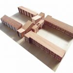 Gebäudemodell aus Holz. Bild: Metsä Wood