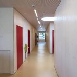 Elastischer Bodenbelag in einem Kindergarten in Künzelsau