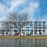 Beton-Fertigteile für Decken, Innenwände und Fassadenelemente als hochwertige Modulbauweise für Bauherrengemeinschaft mit Selbstausbaumöglichkeit. Bild: Stijn Poelstra