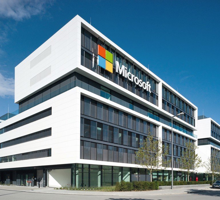 Das Microsoft-HQ Deutschland, München. Bilder: Andreas Frisch; GSP Architekten