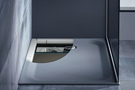 Normgerecht sichere Lösung für barrierearme Duschbereiche