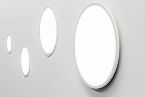 Leuchte mit rundem, minimalistischem Design für Lichtakzente: Mit C95 Circle gibt es eine runde Variante der Serie als Pendel-, Anbau- sowie Einbaulösung. Bild: Glamox