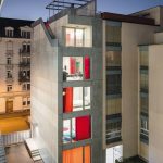 Sichtbeton-Bau ELLI von Holzer Kobler auf schmalem Grundstück in Zürich