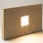 Isolationsplatte mit Lichtelement