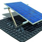 Photovoltaikmodul mit Unterbau zur Dachinstallation. Bild: Bauder