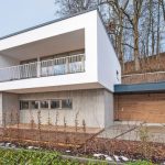 Infraleichtbeton für Neubau eines Einfamilienhauses in Freising. Bild: HeidelbergCement AG / Steffen Fuchs