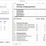 Screenshot Vorbereitung der periodischen Leistungen für den Excel-Datenaustausch