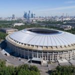 Aluminium-Stehfalzprofile auf dem Luschniki-Stadion in Moskau