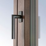 Aluminium-Holz-Fenster mit flächenbündigem Design