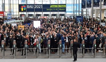 Der Besucherandrang auf der BAU 2019 war groß. Bild: Messe München