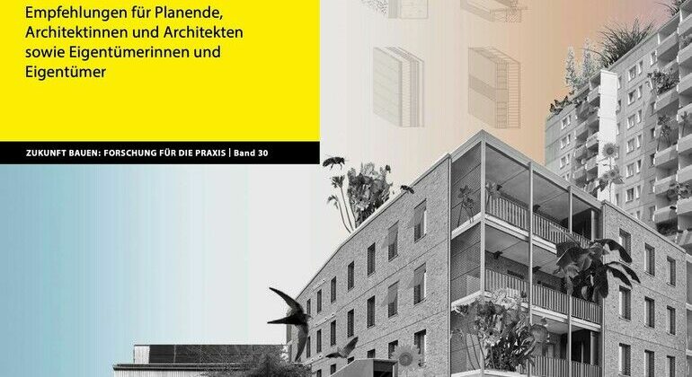 Broschüre gibt Planungsempfehlungen für klimaangepasste Wohngebäude