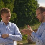 Die Gründer des Startups Optocycle Max-Frederick Gerken und Lars Wolff (v.l.)