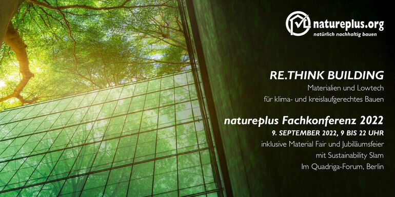 natureplus Fachkonferenz am 9. September 2022 in Berlin