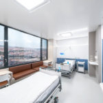 Infektionssicheres Zweibettzimmer im Krankenhaus