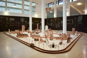 Ausstellungsraum des Museo de Arquitectura Leopoldo Rother, Universidad Nacional de Colombia, Bogotá