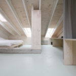 Dachraum aus Holz mit Oberlicht, Gewinner beim Velux Architekten-Wettbewerb 2020